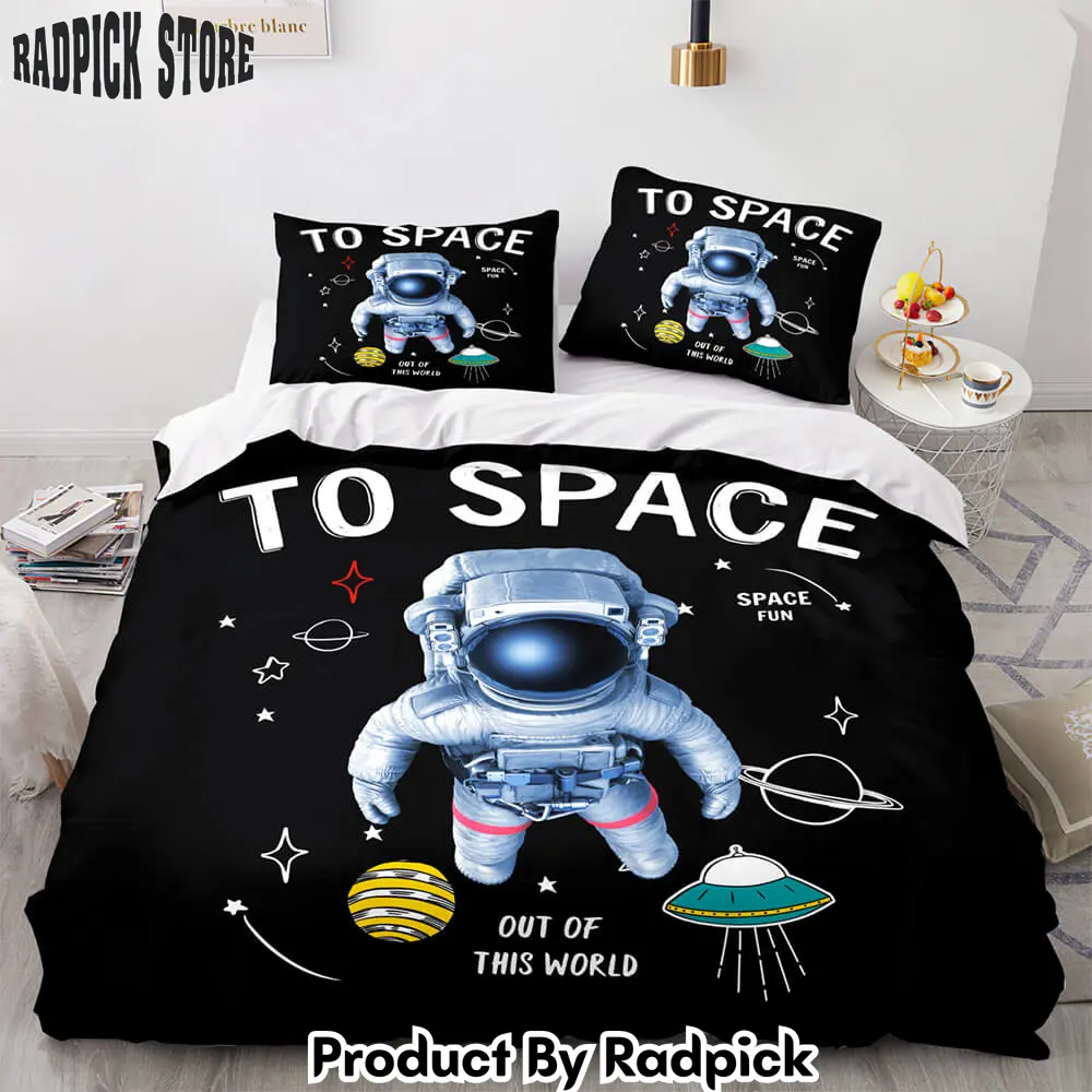 Spaceman cosplay bedding set duvet cover comforter bed sheets  rp0426419